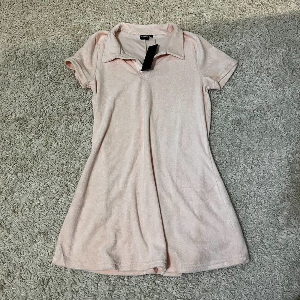 Mono B Light pink dress size large